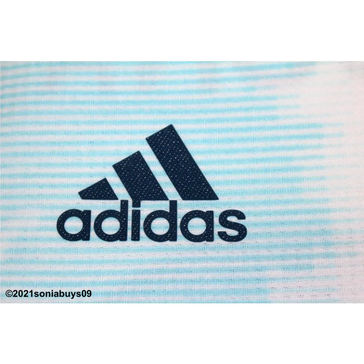 Adidas clothing - White / Light Aqua 17