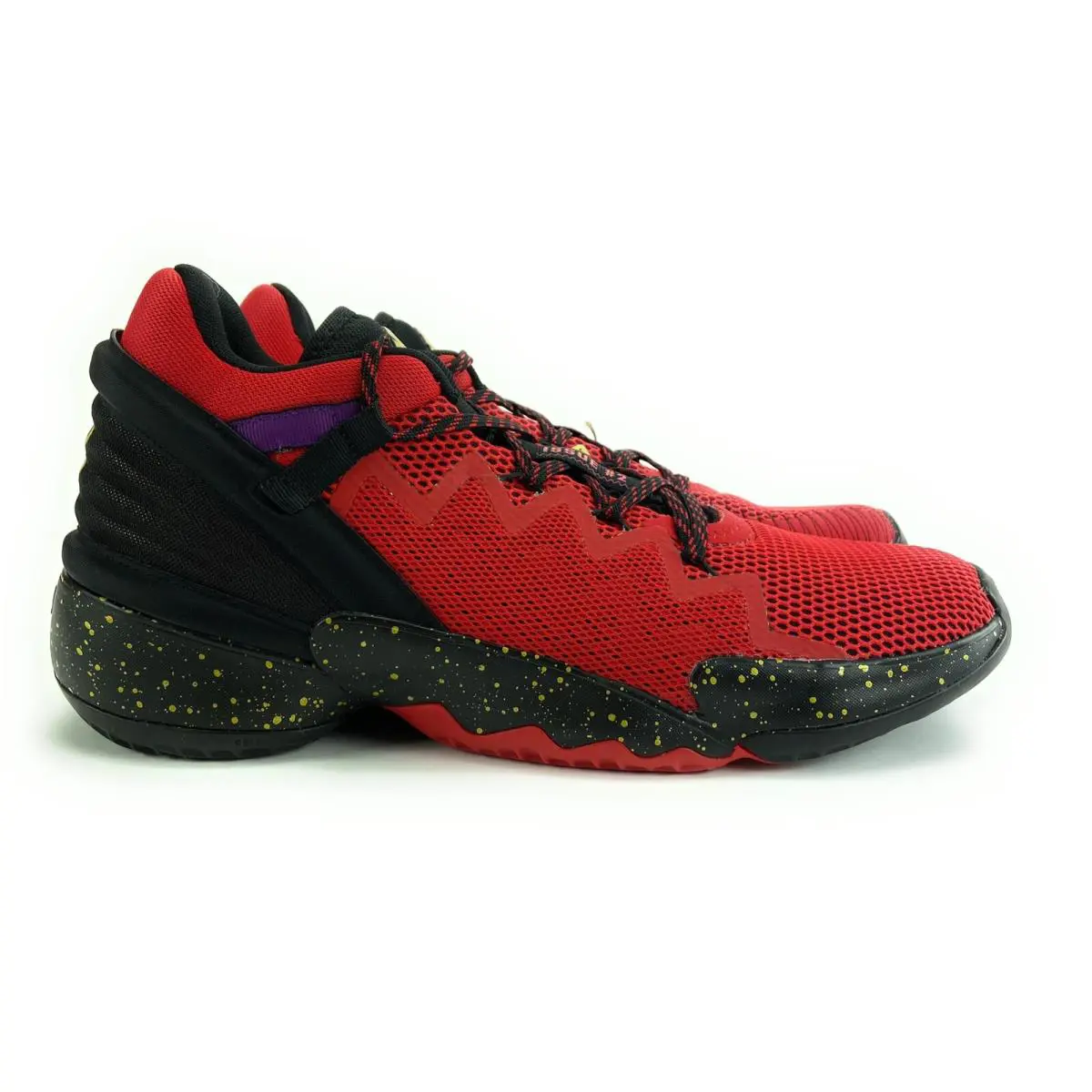 Adidas Men`s D.o.n. Issue 2 Chinese Year Red Gold Shoes FX6490 Size 8.5 - 12 - Red