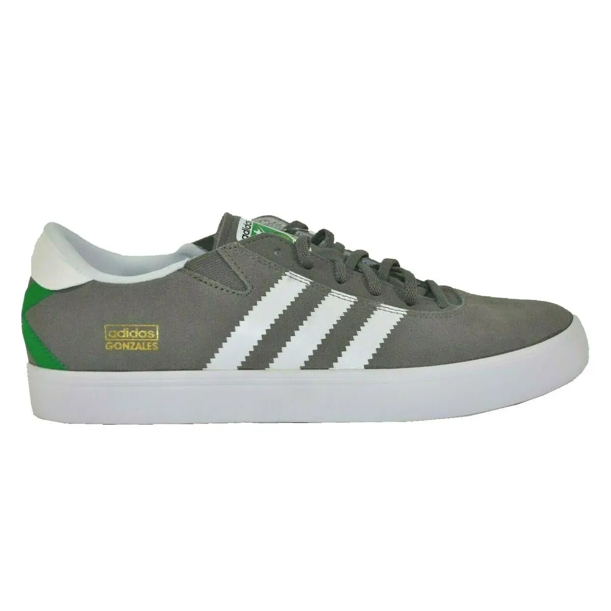 Adidas shoes - Q33325 - Q33325 - Grey/White/Green, Manufacturer: Mid Cinder, Running White, Fairway Gray 2