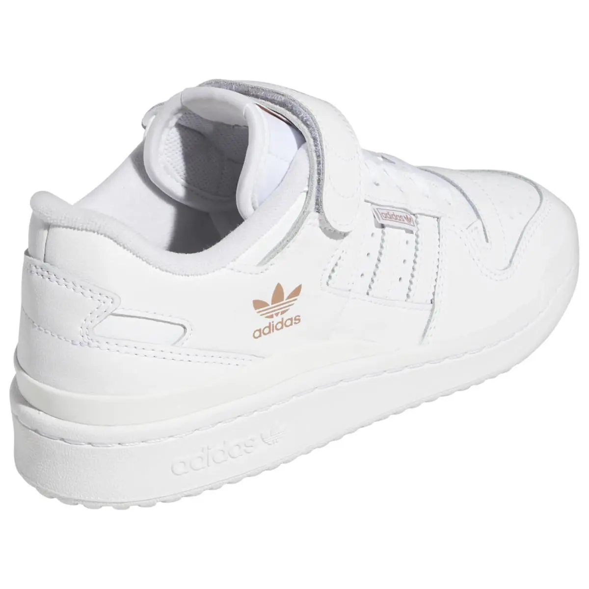 Adidas shoes - adidas Forum Low - Forum Low - HQ7105 - Cloud White/Cloud White/Rose Gold Metallic 2