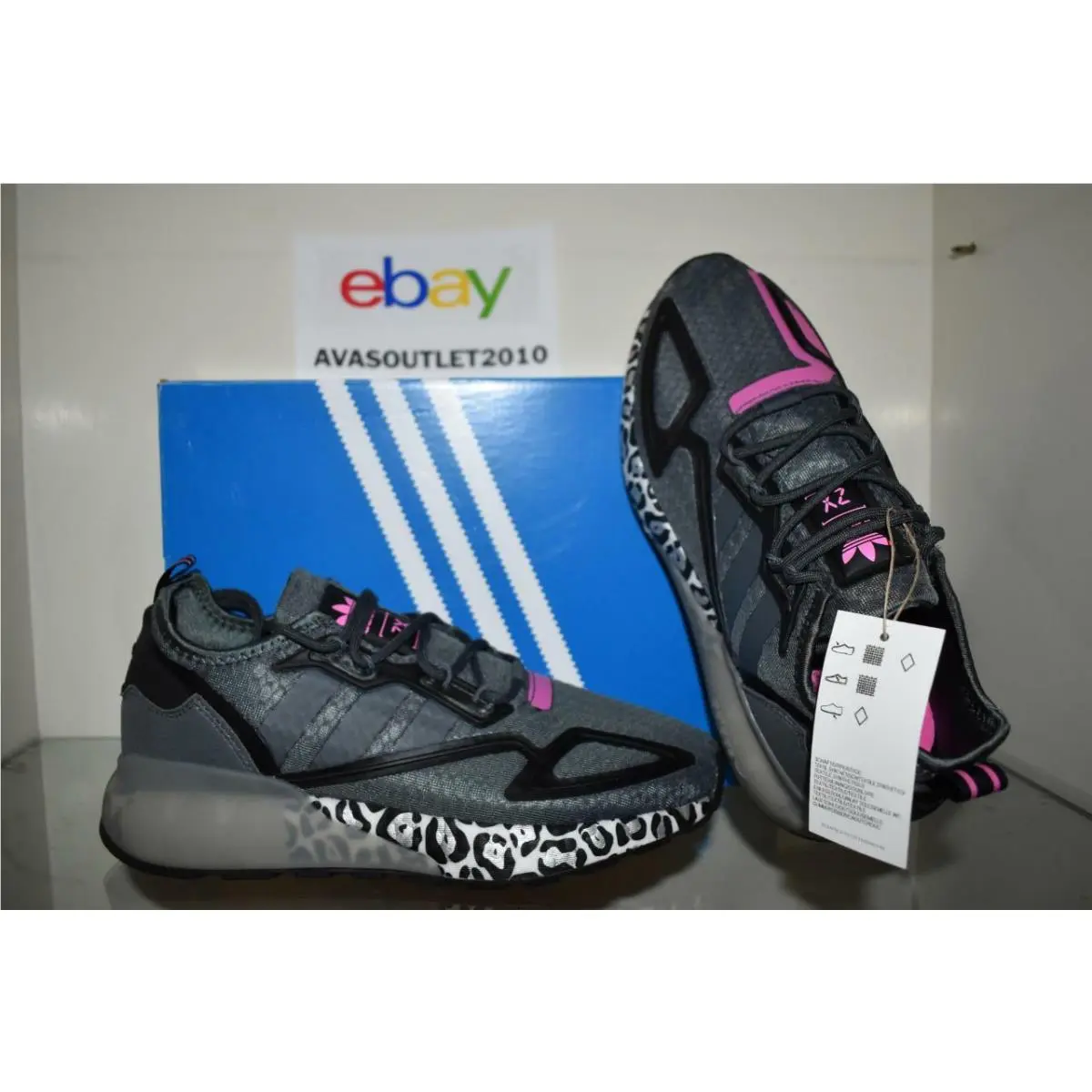 Adidas shoes - adidas ZX 2K Boost - Boost - FX7053 - Gray 0