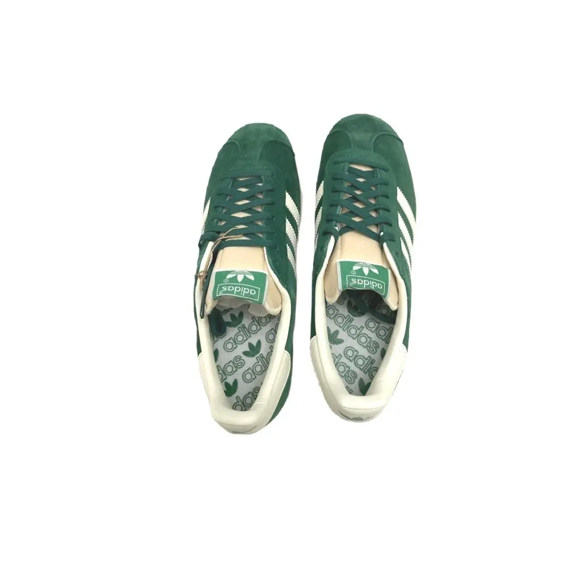 Adidas shoes - Gazelle - Gazelle - GY7338 - Dark Green/Off White/Cream White 11