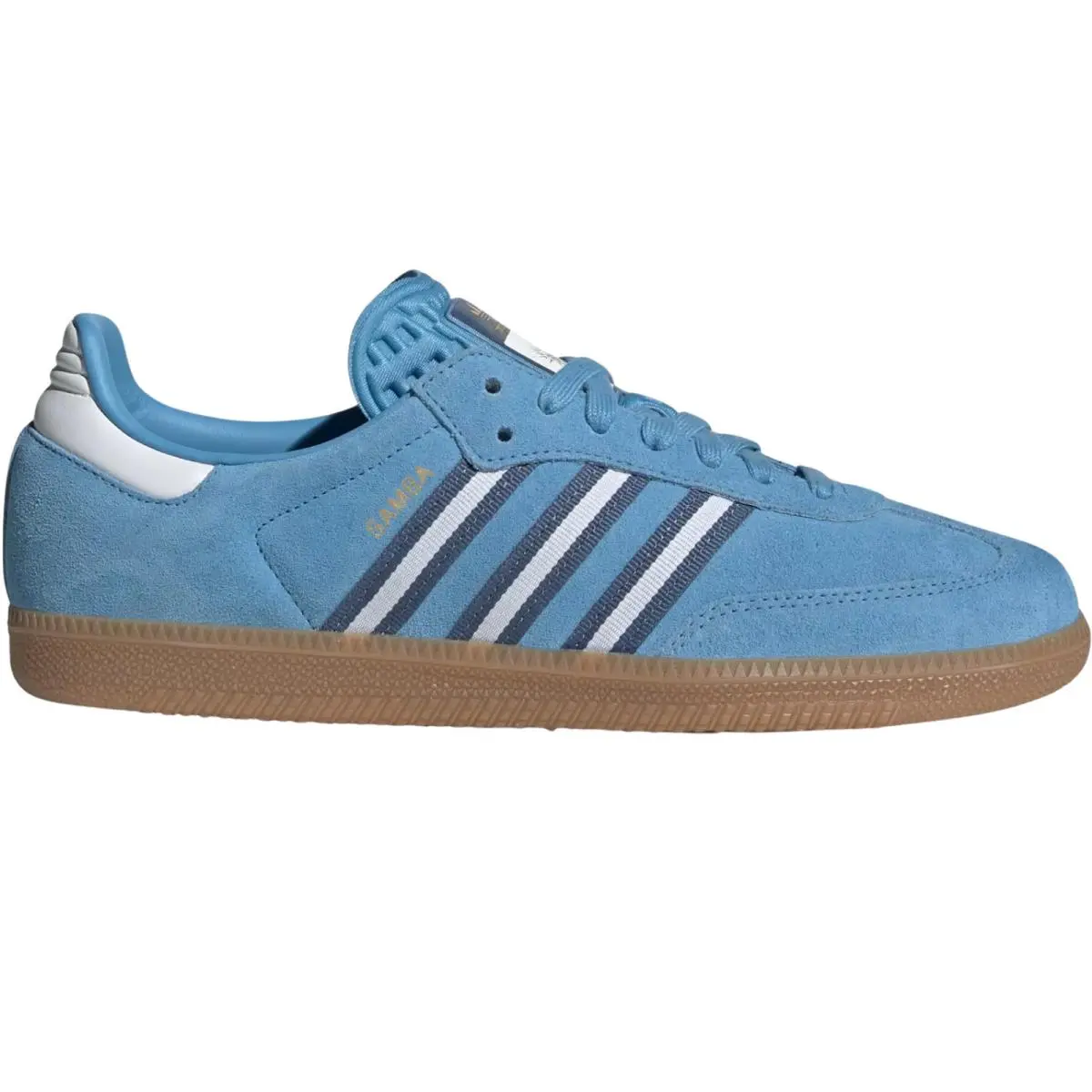 Originals Samba OG Men Sneaker Shoe Size 7-14 Colors Casual Athletic Light Blue/Crew Blue/Cloud White by Adidas