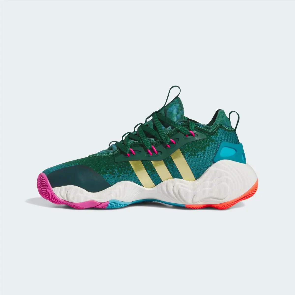 Adidas shoes - Team Dark Green, Gold Metallic, Arctic Fusion 9