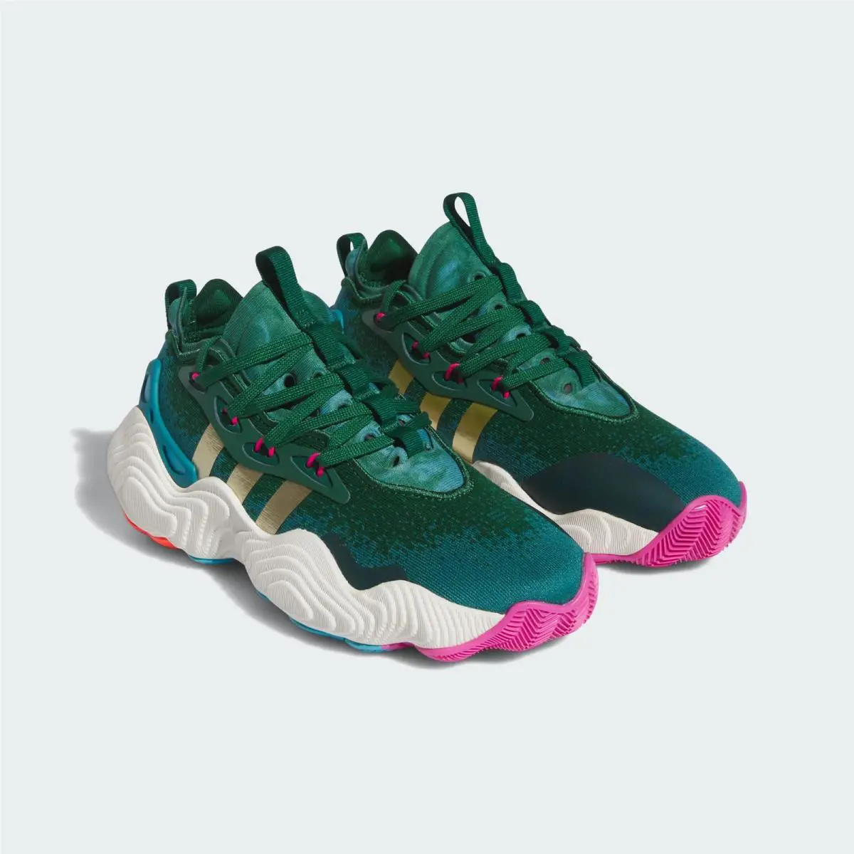 Adidas shoes - Team Dark Green, Gold Metallic, Arctic Fusion 1