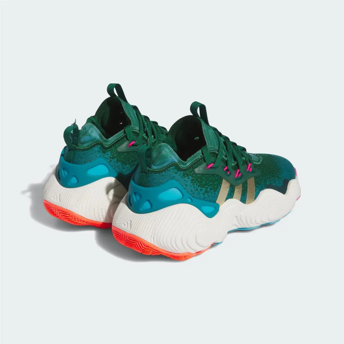 Adidas shoes - Team Dark Green, Gold Metallic, Arctic Fusion 3