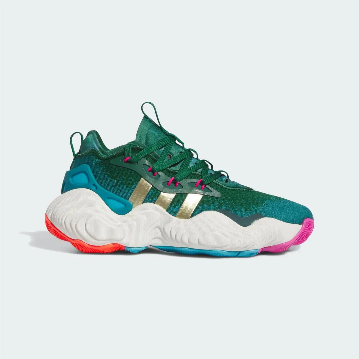 Adidas shoes - Team Dark Green, Gold Metallic, Arctic Fusion 18