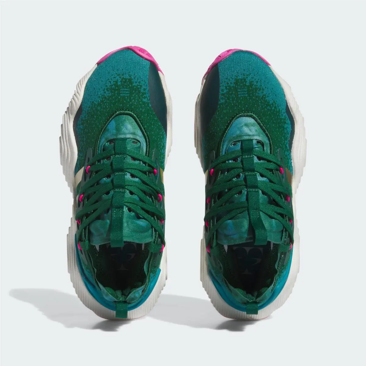 Adidas shoes - Team Dark Green, Gold Metallic, Arctic Fusion 19