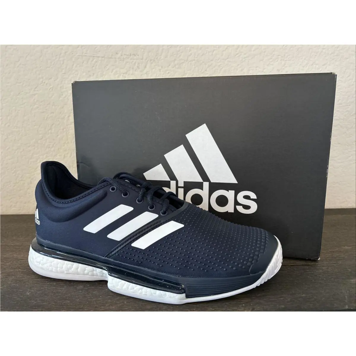 Adidas shoes - adidas SoleCourt - SoleCourt - FU8115 - Blue 4