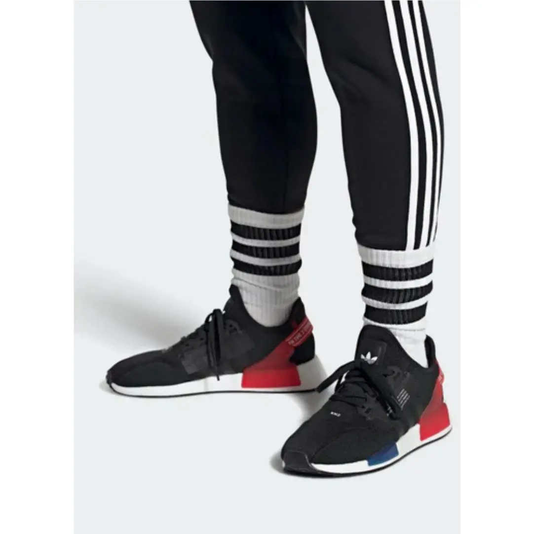 Adidas shoes - adidas NMD R1 V2 - NMD - GW3553 - Core Black/Core Black/Cloud White 5