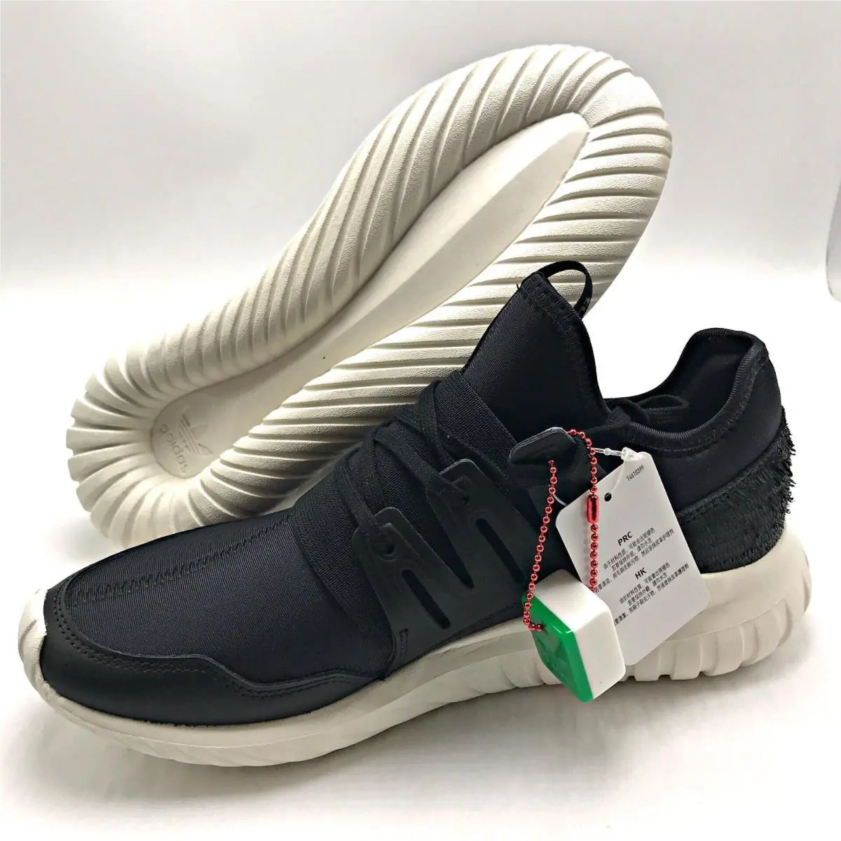 Adidas shoes - adidas Tubular Radial - Tubular Radial - BA7780 - CORE BLACK/CORE BLACK-CHALK WHITE 9
