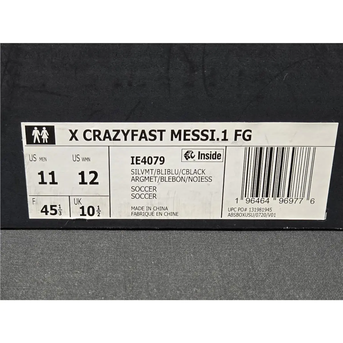 Adidas shoes - adidas X Crazyfast - Crazyfast - IE4079 - Silver 18