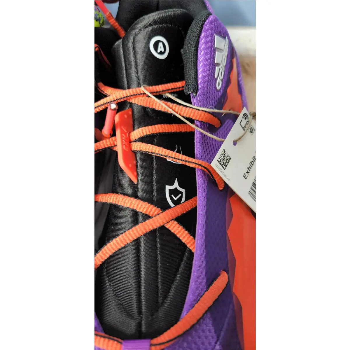 Adidas shoes - adidas Exhibit A - Exhibit - Purple / Red 6