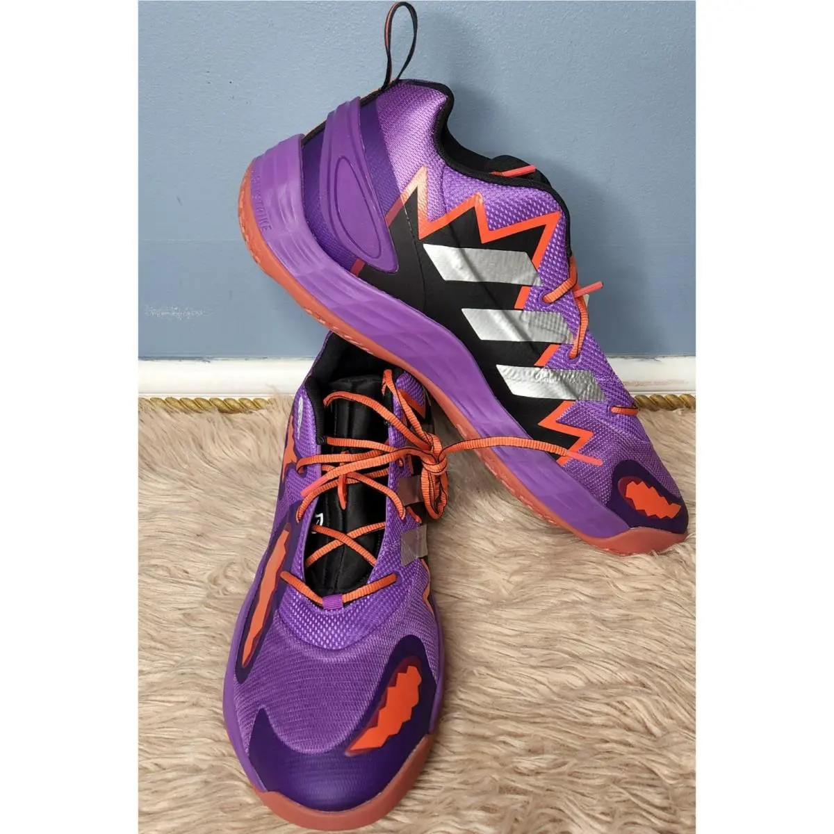 Adidas shoes - adidas Exhibit A - Exhibit - Purple / Red 7