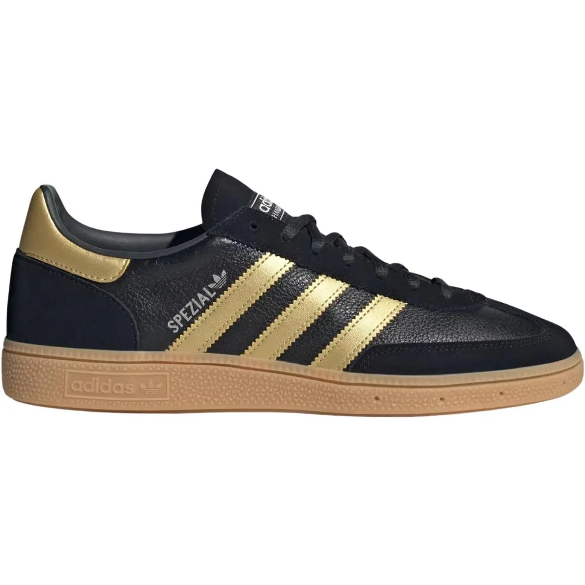 Originals Handball Spezial Men Sneaker Shoe US Size 7-14 Colors Core Black/Matte Gold/Carbon by Adidas