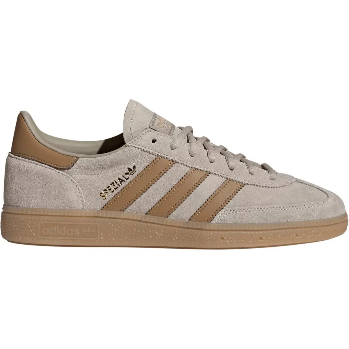 Originals Handball Spezial Men Sneaker Shoe US Size 7-14 Colors Wonder Beige/Cardboard/Gum by Adidas