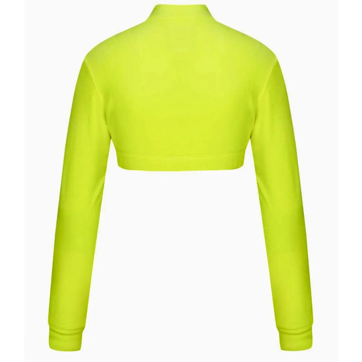 Adidas clothing - Adidas X Jeremy Scott Velour Cropped Track Top - H50968 - Yellow 0