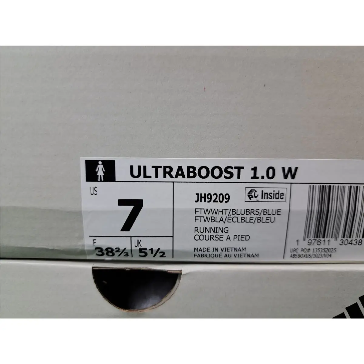 Adidas shoes - adidas UltraBoost 1.0 - UltraBoost - JH9209 - White 7