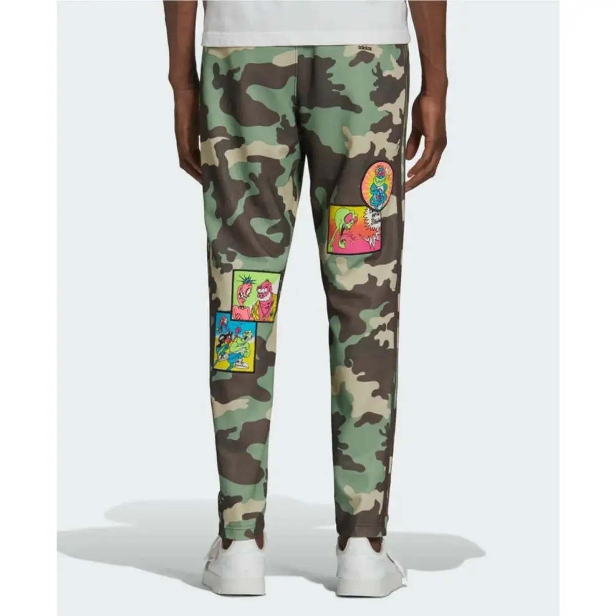 Adidas clothing - JEREMY SCOTT TRACK PANTS - JEREMY SCOTT TRACK PANTS - H53372 - Camo 0
