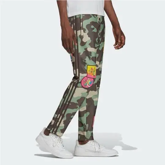 Adidas clothing - JEREMY SCOTT TRACK PANTS - JEREMY SCOTT TRACK PANTS - H53372 - Camo 1