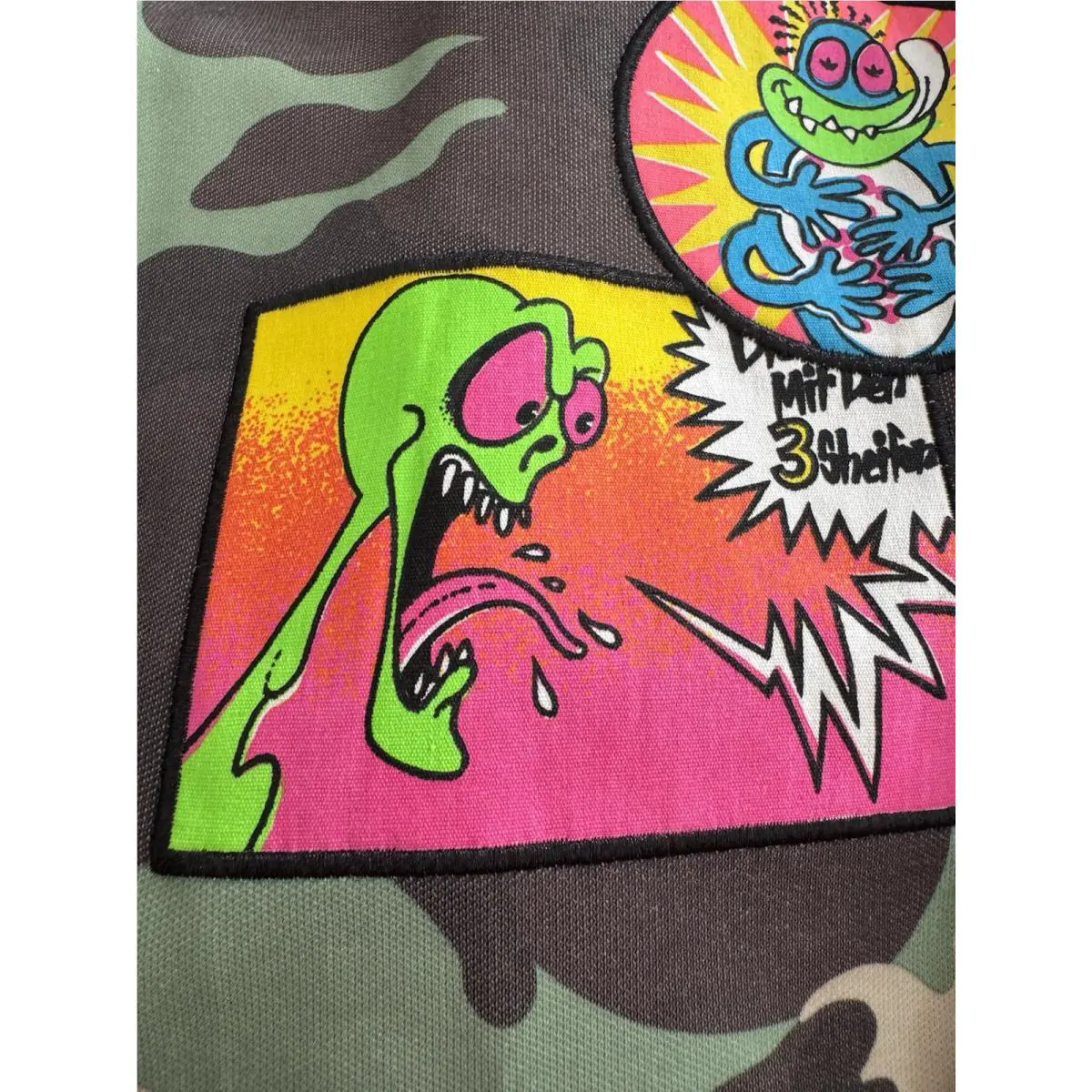 Adidas clothing - JEREMY SCOTT TRACK PANTS - JEREMY SCOTT TRACK PANTS - H53372 - Camo 7