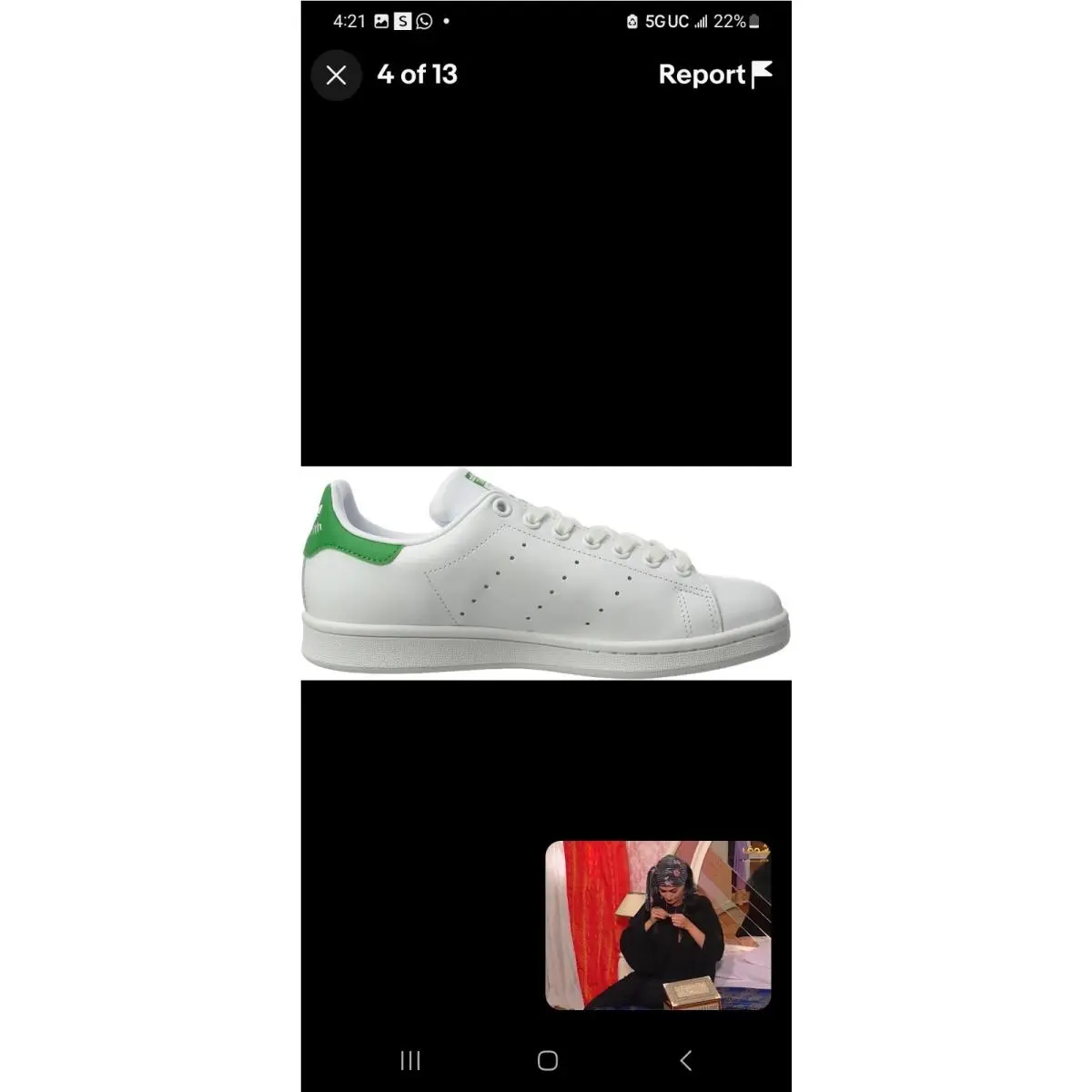 Adidas shoes - ADIDAS ORIGINALS STAN SMITH - ORIGINALS STAN SMITH - B24105 - White Green 7