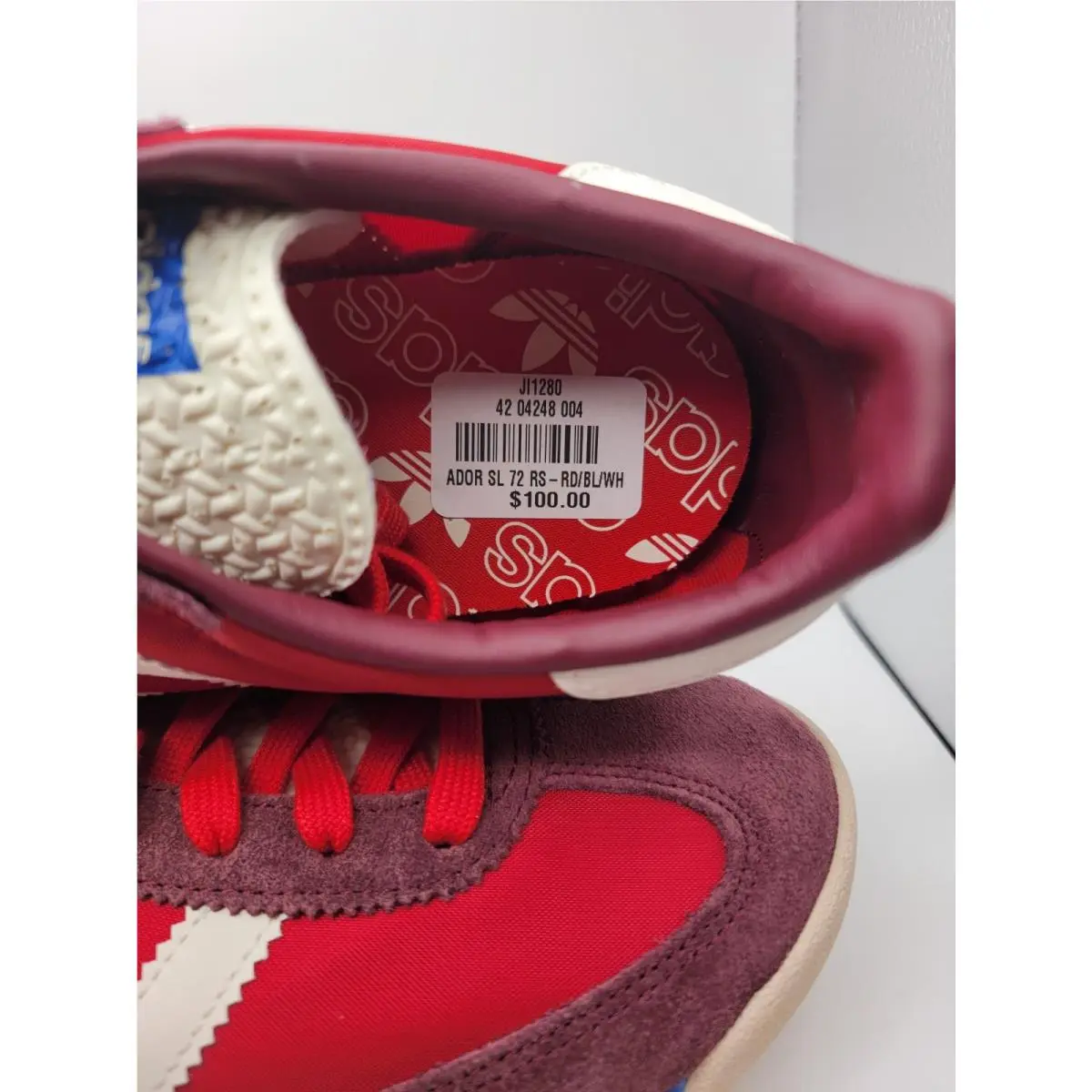 Adidas shoes - adidas SL 72 - JI1280 - Red 2