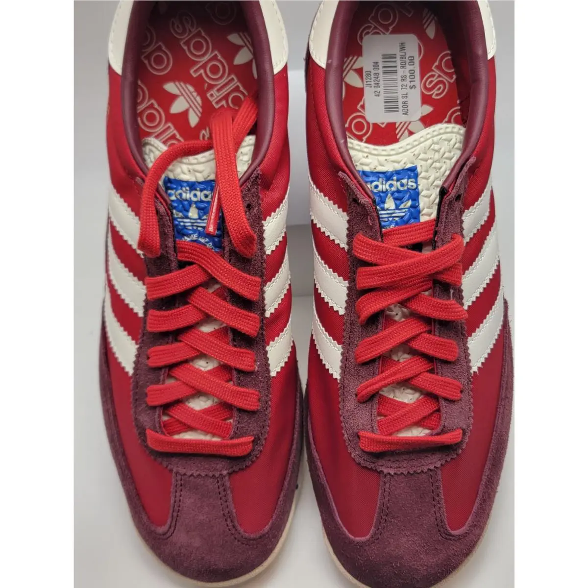 Adidas shoes - adidas SL 72 - JI1280 - Red 5