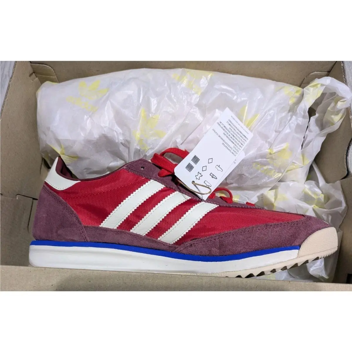 Adidas shoes - adidas SL 72 - JI1280 - Red 0