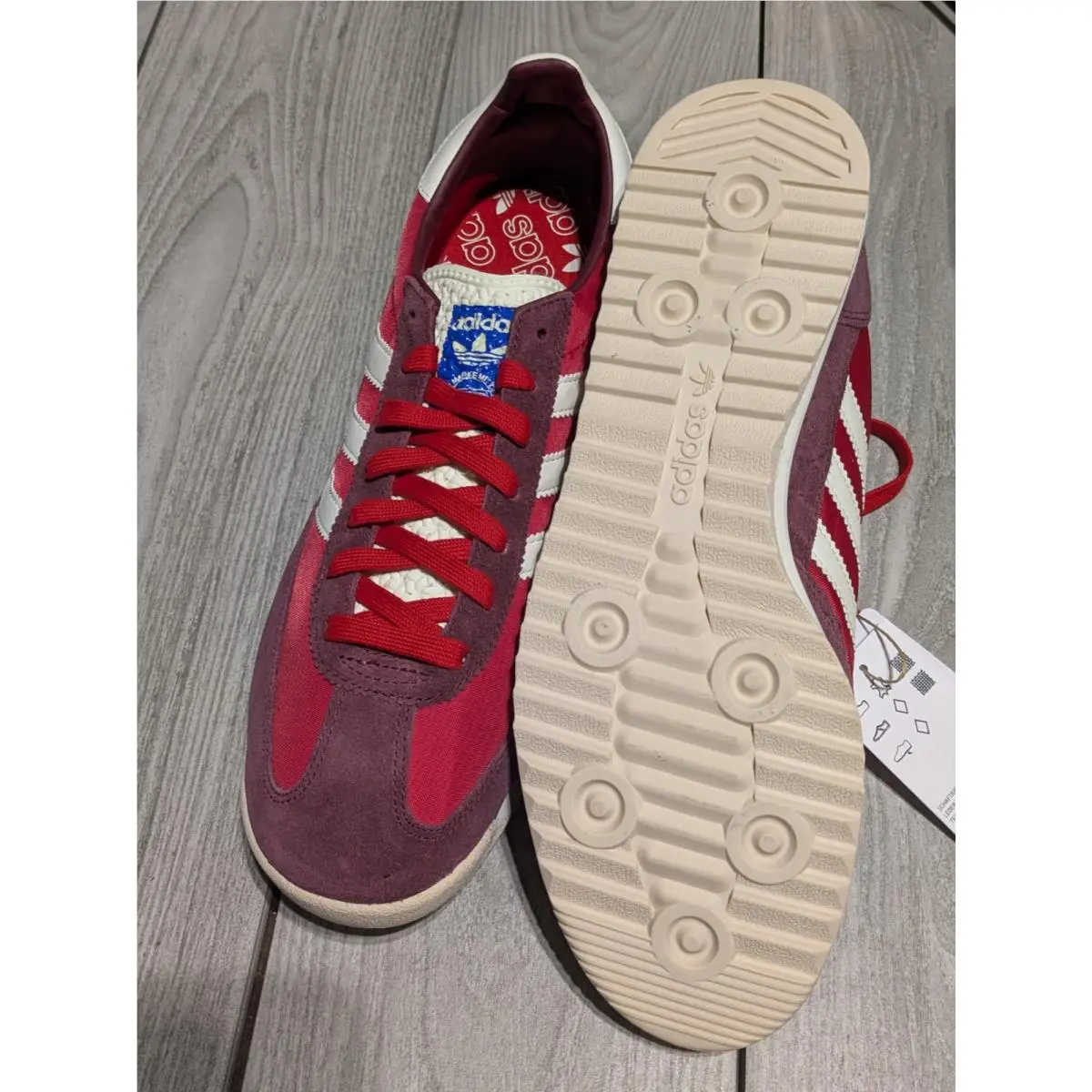 Adidas shoes - adidas SL 72 - JI1280 - Red 2