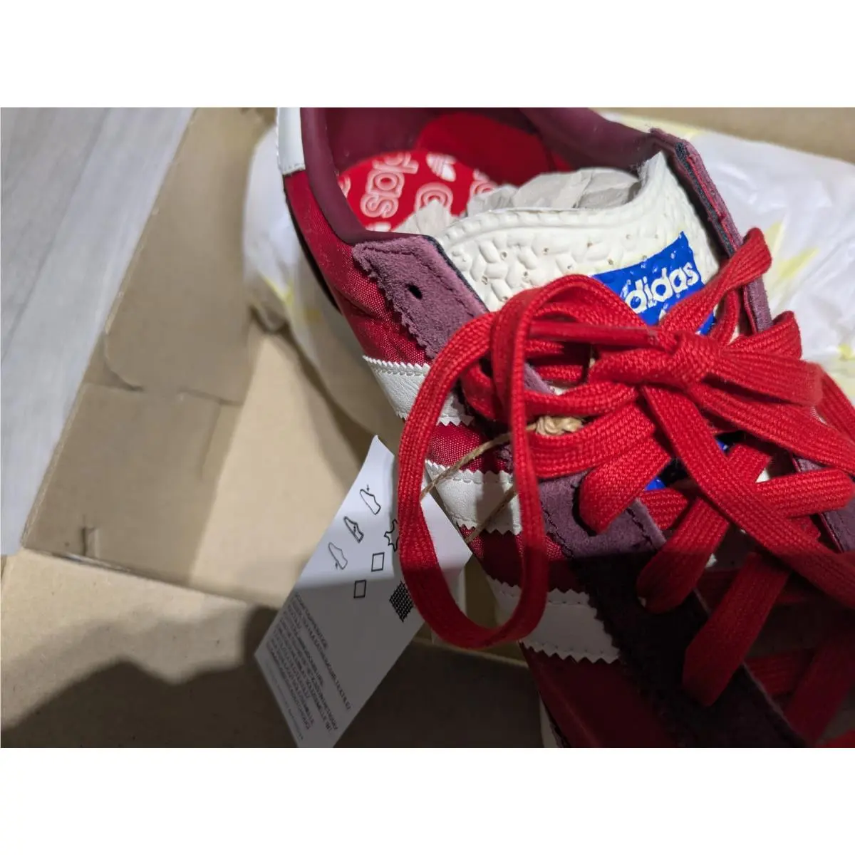 Adidas shoes - adidas SL 72 - JI1280 - Red 3