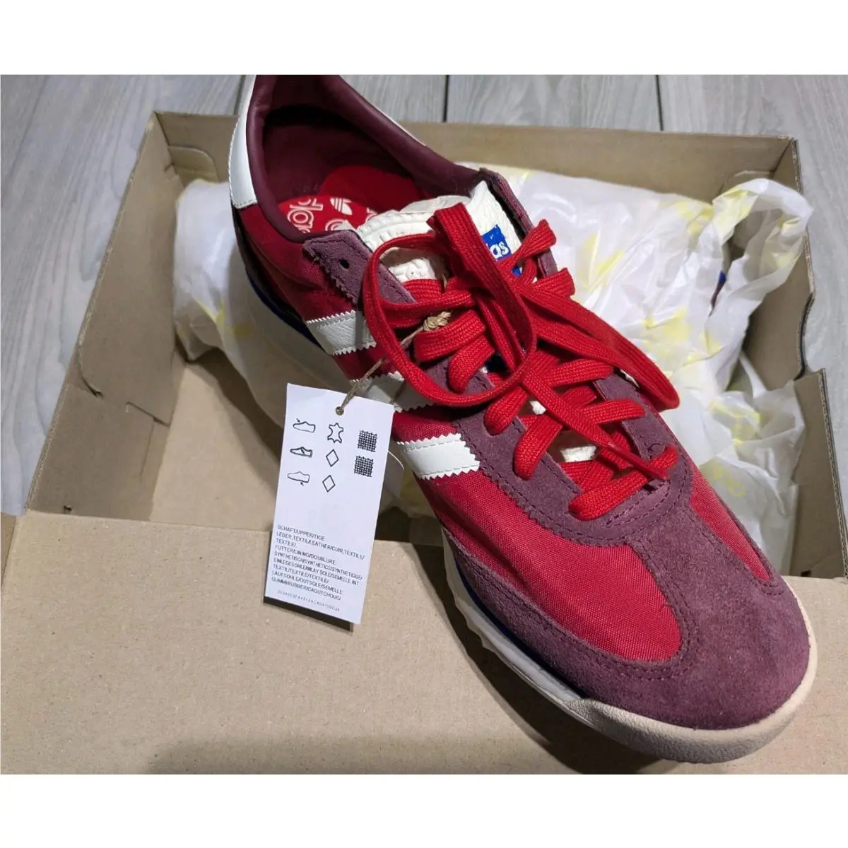 Adidas shoes - adidas SL 72 - JI1280 - Red 5