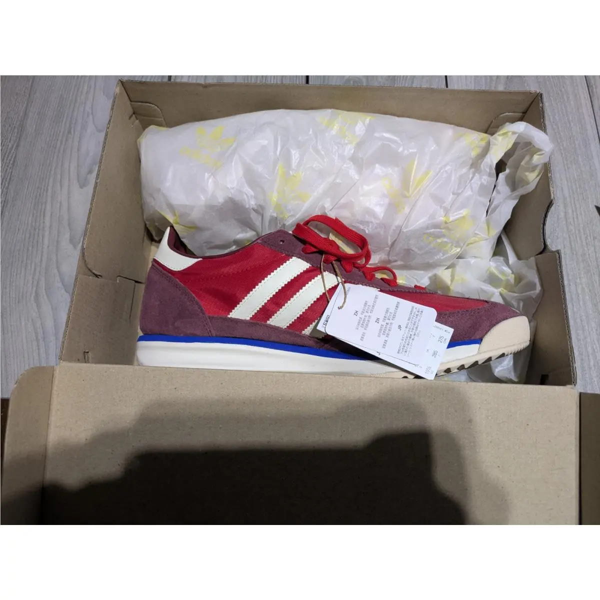Adidas shoes - adidas SL 72 - JI1280 - Red 6