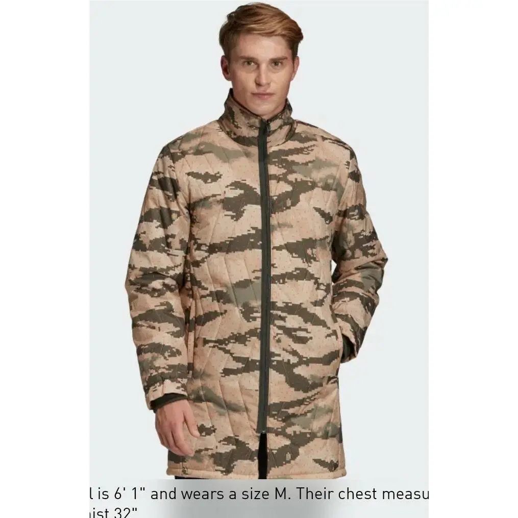 Adidas clothing - Adidas Adv Laycoat - Adv Laycoat - EI7398 - Camo Trace Khaki 3