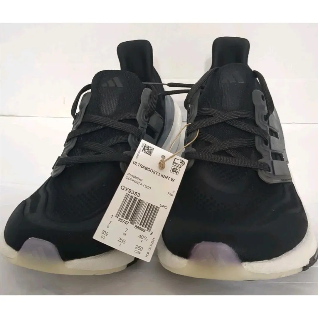 Size 8.5 - Adidas Ultra Boost Light W Core Black