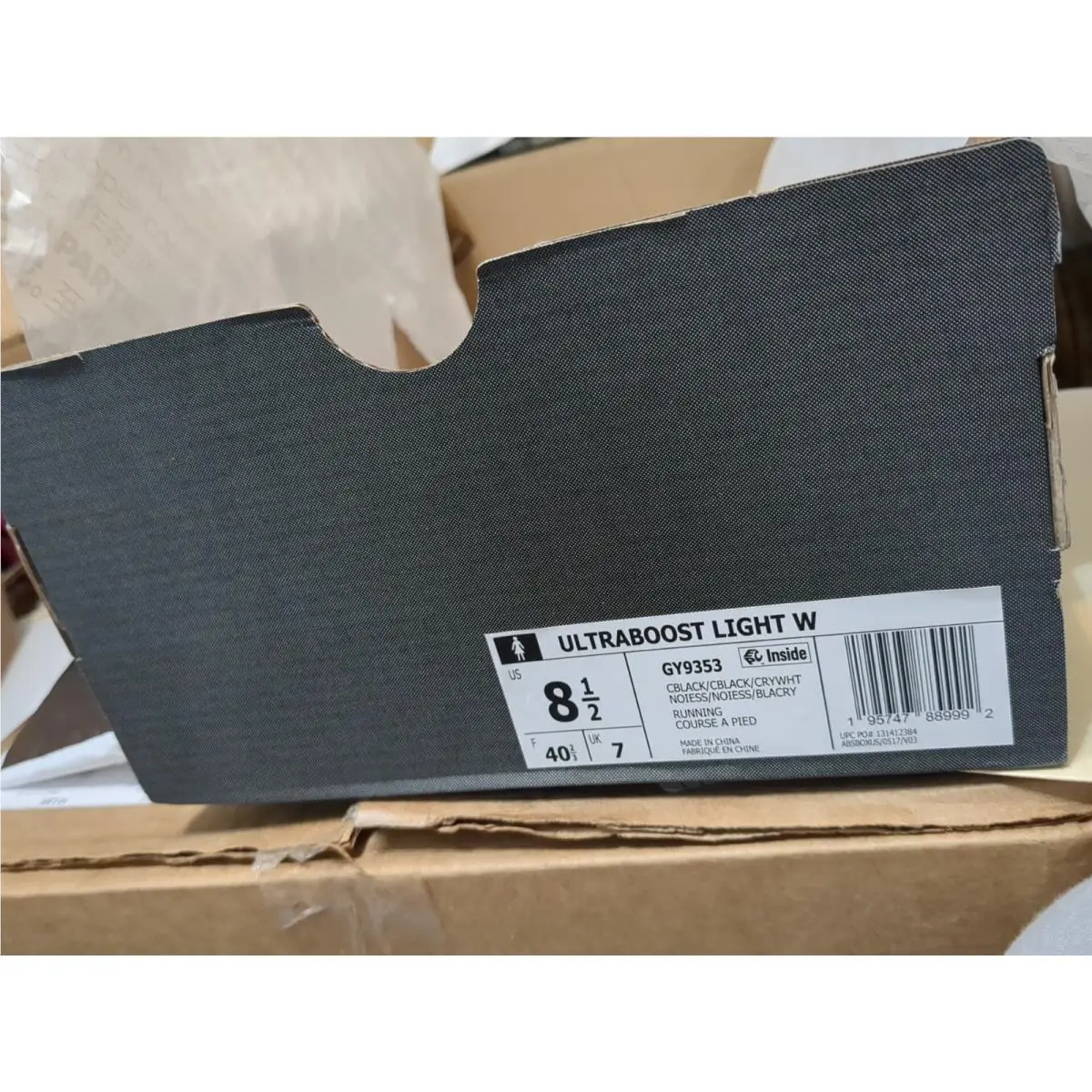 Adidas shoes - adidas UltraBoost Light - UltraBoost Light - GY9353 - Black (UPC: 195747889992) 4
