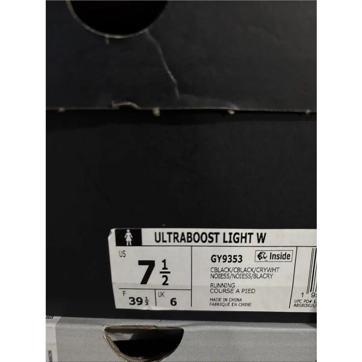Adidas shoes - adidas UltraBoost Light - UltraBoost Light - GY9353 - Black 7