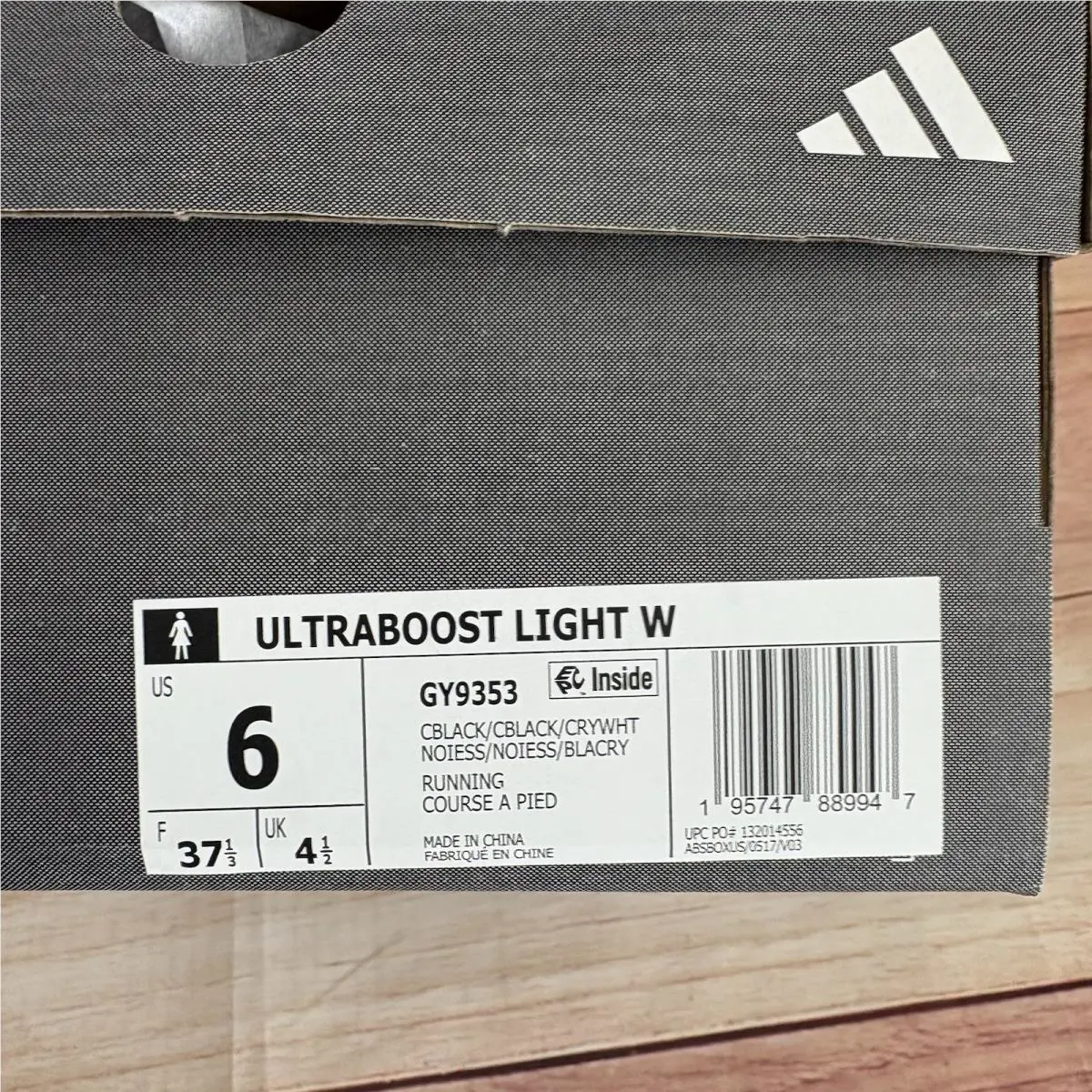 Adidas shoes UltraBoost Light - Black 7