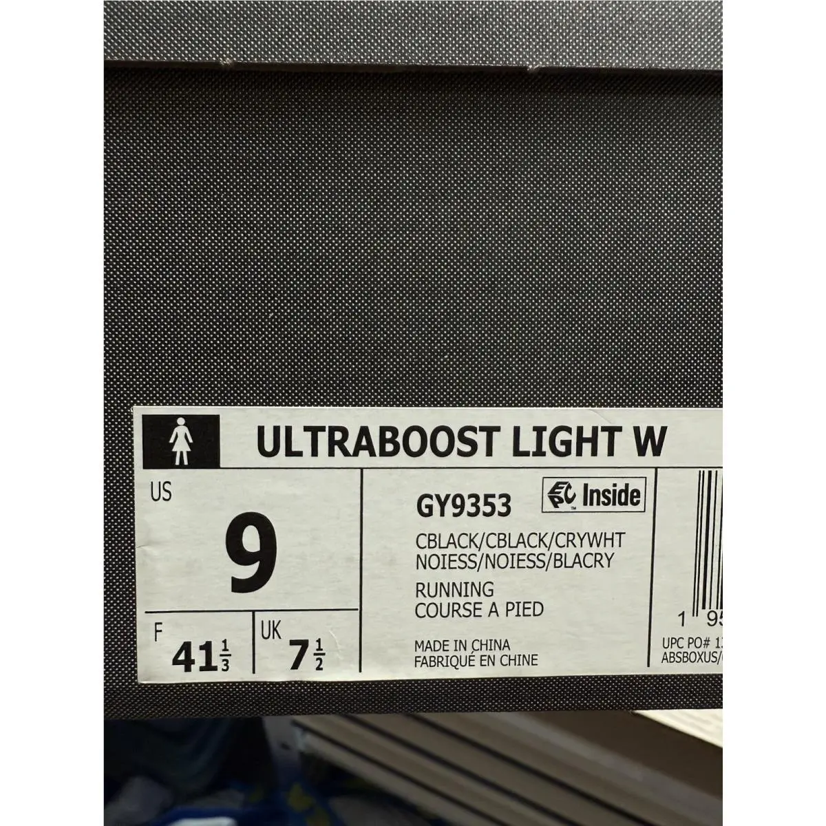 Adidas shoes - adidas UltraBoost Light - UltraBoost Light - Gy9353 - Black 6