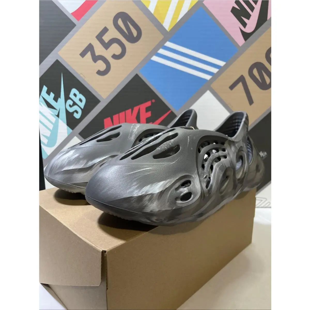 Adidas shoes - adidas Yeezy Foam Runner - Yeezy Foam Runner - IE4931 - Gray (UPC: 196464238308) 2