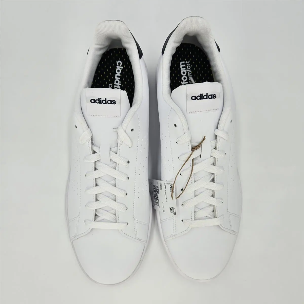 Adidas shoes - adidas Advantage - Advantage - GZ5299 - Cloud White / Cloud White / Green (UPC: 194820564382) 8