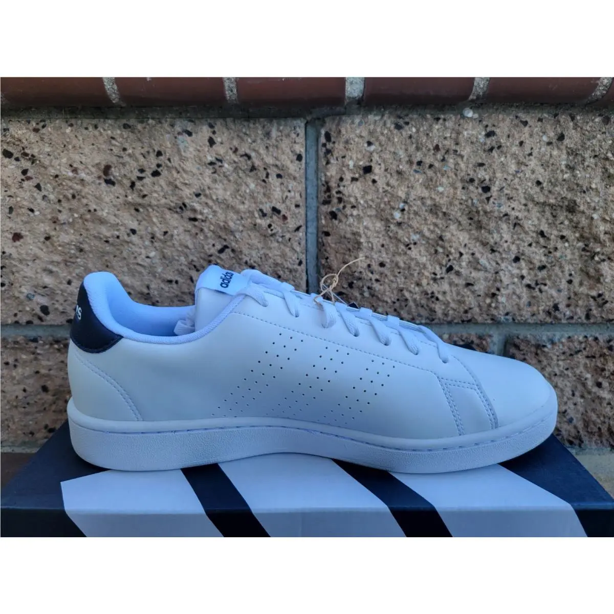 Adidas shoes - adidas Advantage - Advantage - GZ5299 - Cloud White / Cloud White / Green (UPC: 194820564382) 0
