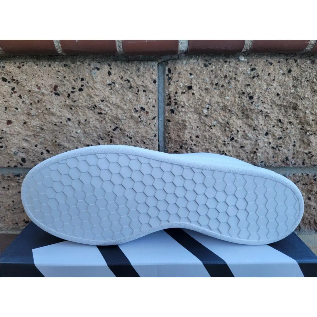 Adidas shoes - adidas Advantage - Advantage - GZ5299 - Cloud White / Cloud White / Green (UPC: 194820564382) 4