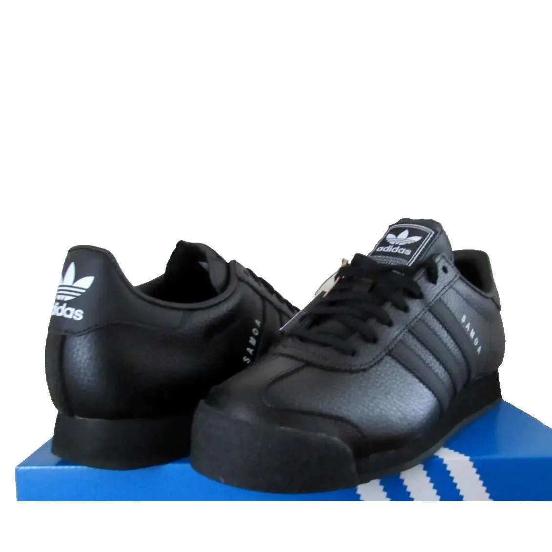 Samoa Black Mens Size 11.5 Cloud White IG1817 by Adidas