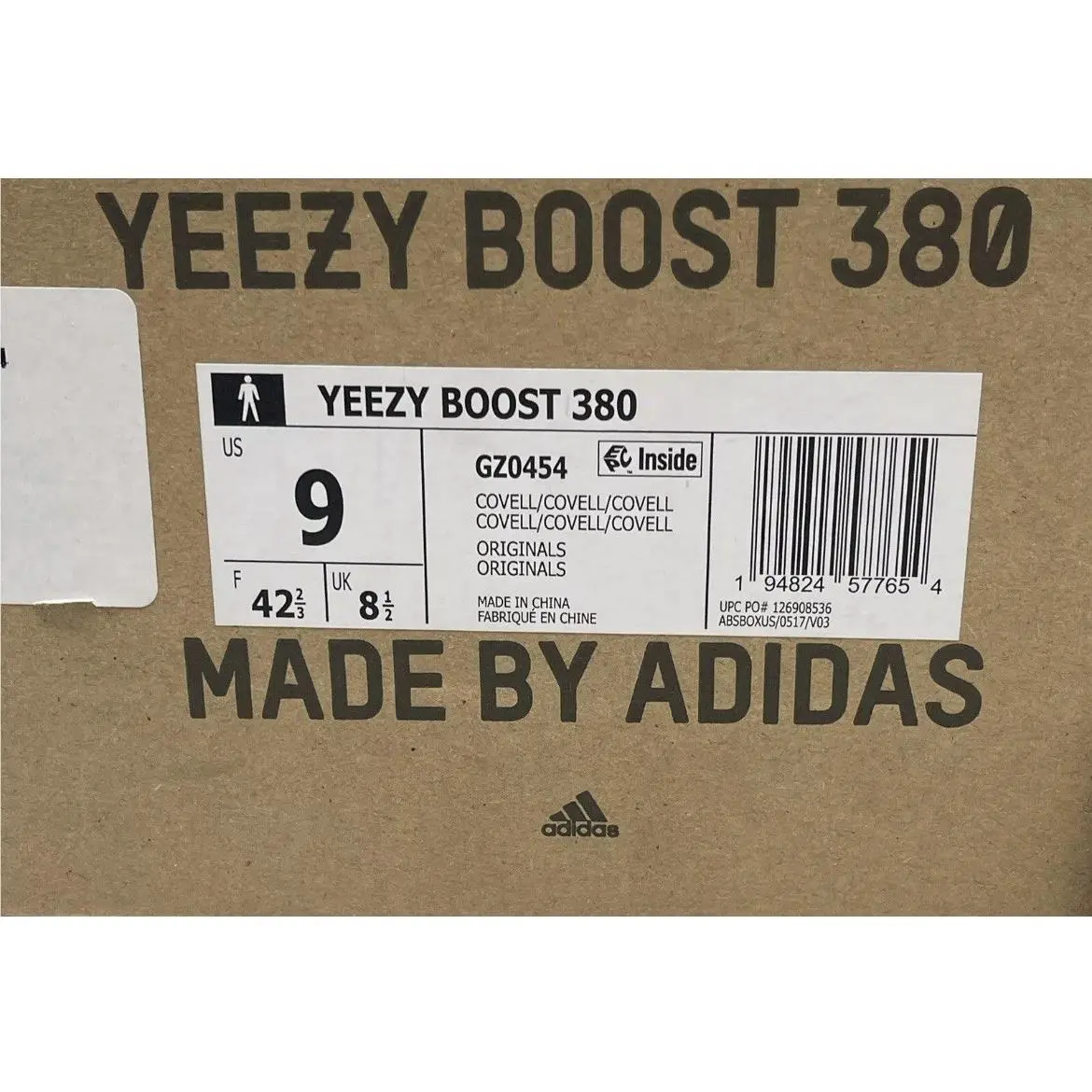 Adidas shoes - adidas Yeezy Boost 380 - Yeezy Boost - GZ0454 - Blue (UPC: 0194824577647) 5