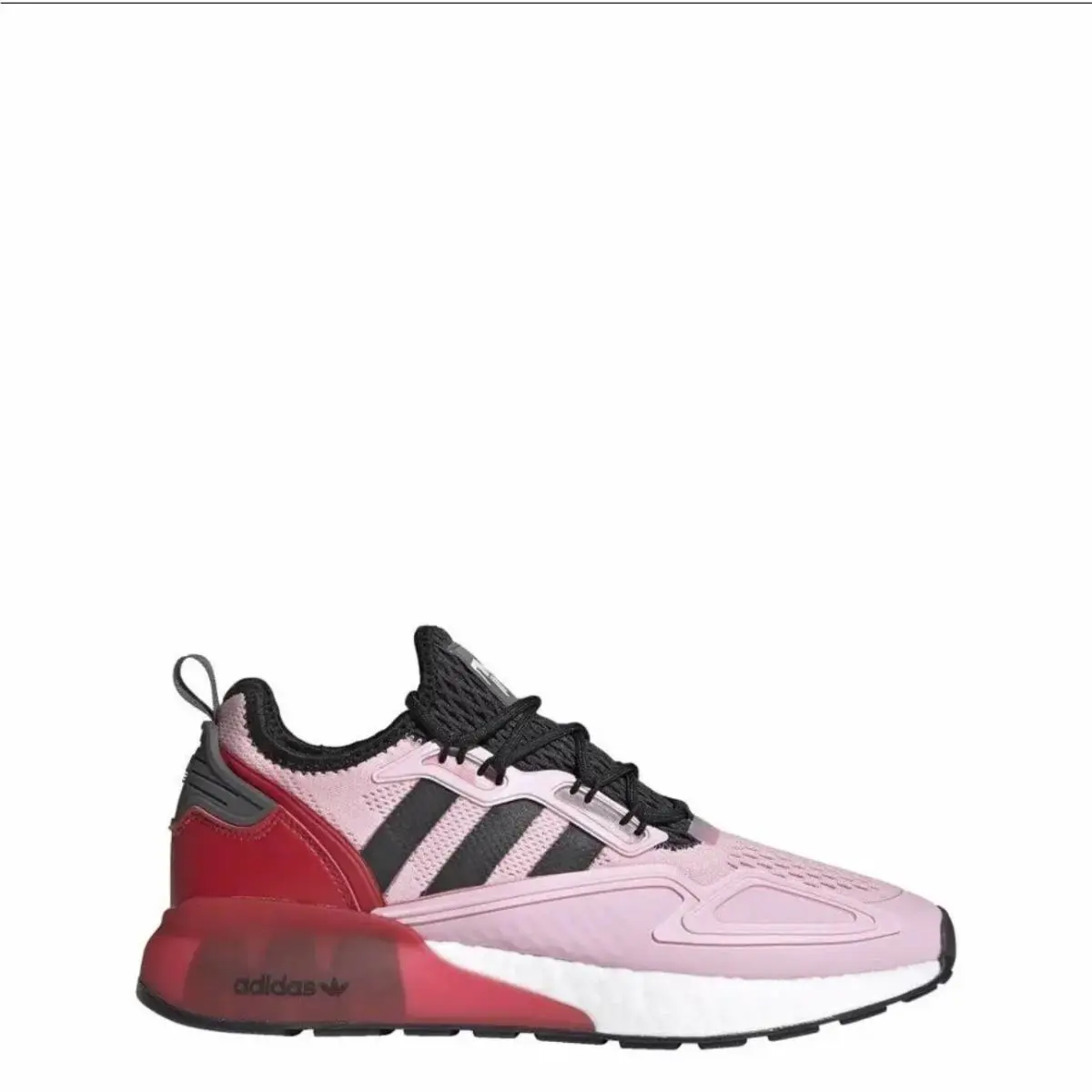 Adidas Ninja ZX 2K Boost Men’s Originals Size 8 Pink Black Red Athletic Sneakers