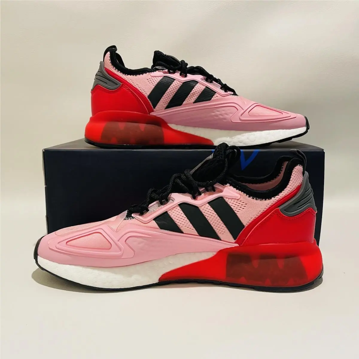 Adidas shoes - adidas Athletics 2 - Athletics - FZ0454 - True Pink / Core Black / Scarlet 0