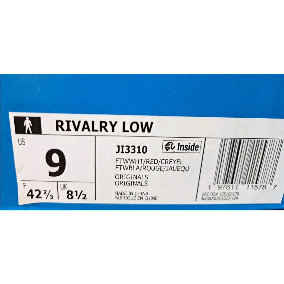 Adidas shoes - adidas Rivalry Low - Rivalry Low - JI3310 - White 11