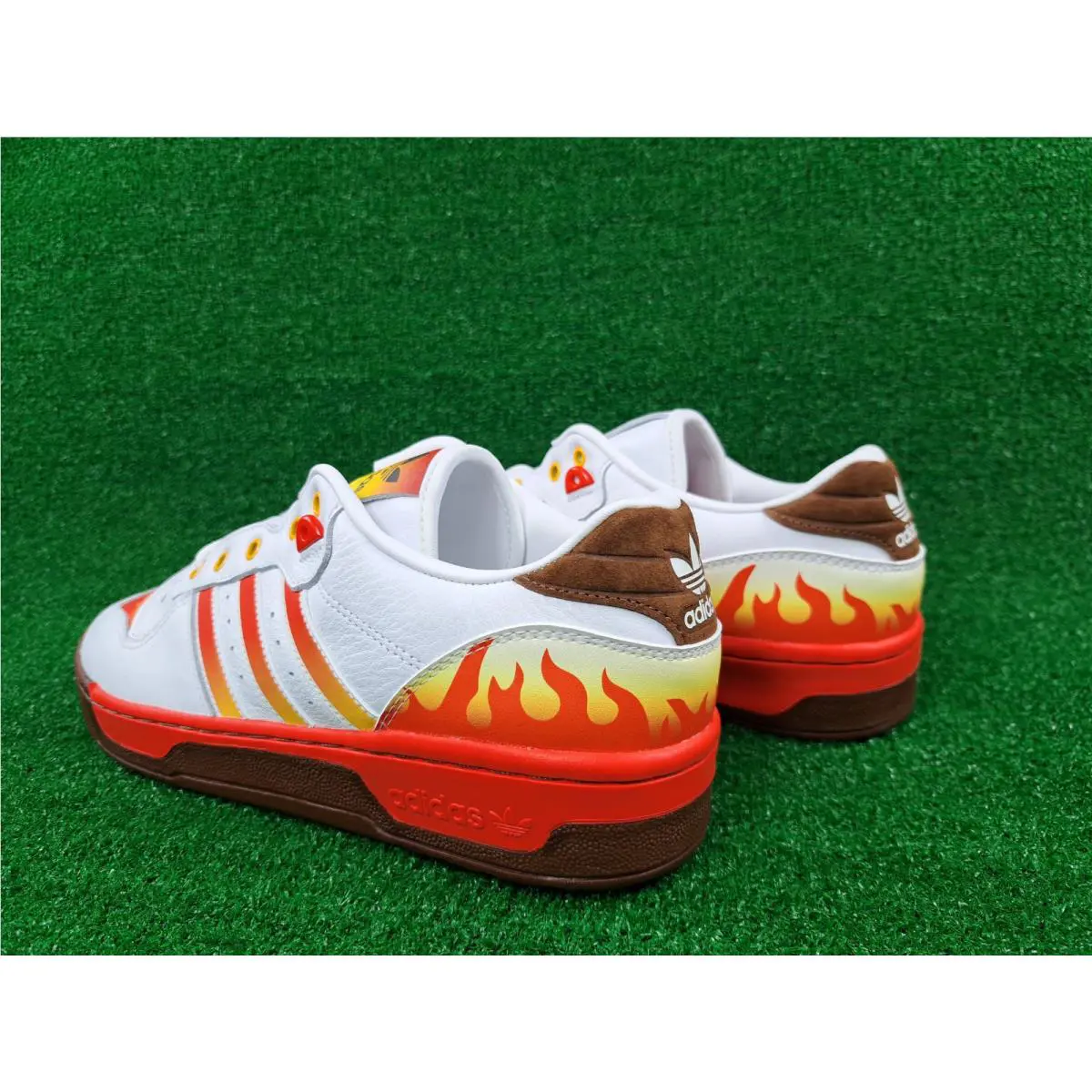 Adidas shoes - adidas Rivalry Low - Rivalry Low - JI3310 - White 4