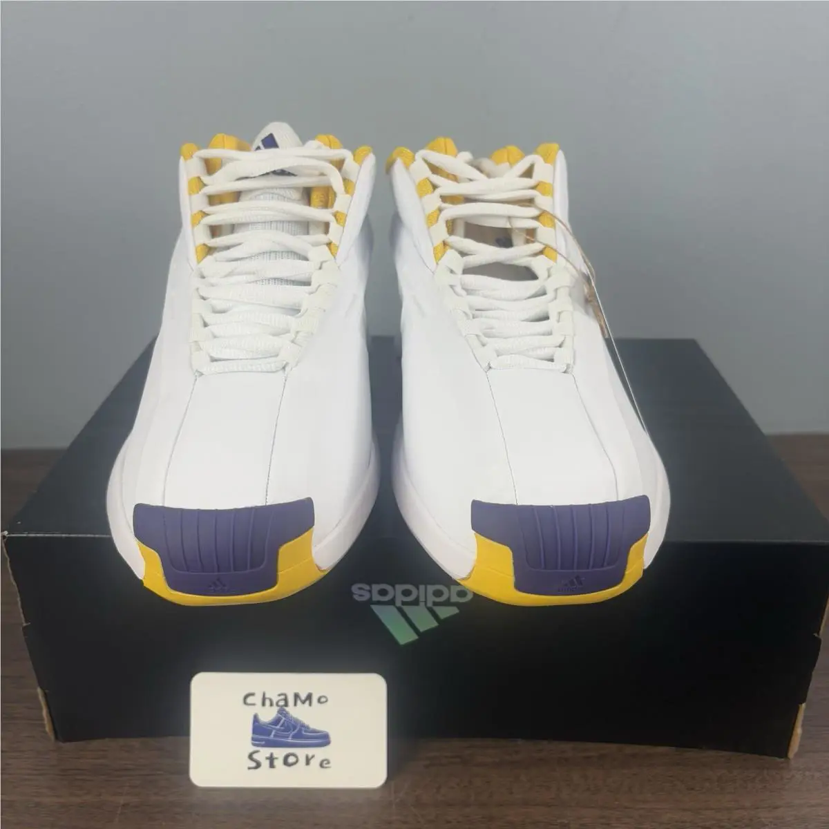Adidas shoes - adidas Crazy 1 - Crazy - GY8947 - White Purple Yellow 0